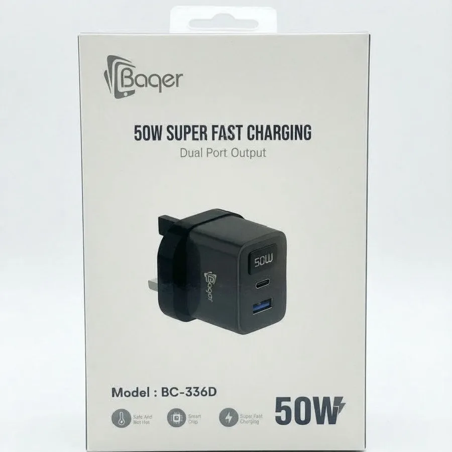 بلك شحن وكالة باقر اصلي 50w شاشة عداد BC-336D